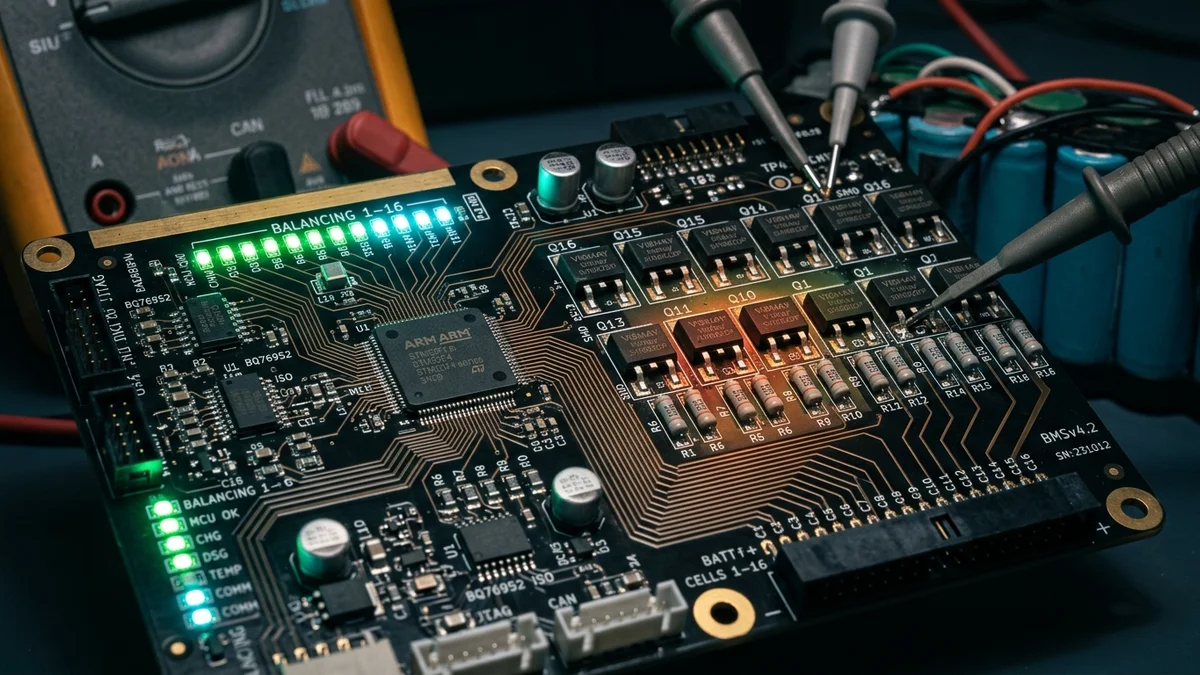 Battery Management Systems (BMS): Cell Balancing, Over-Voltage Protection & Failures