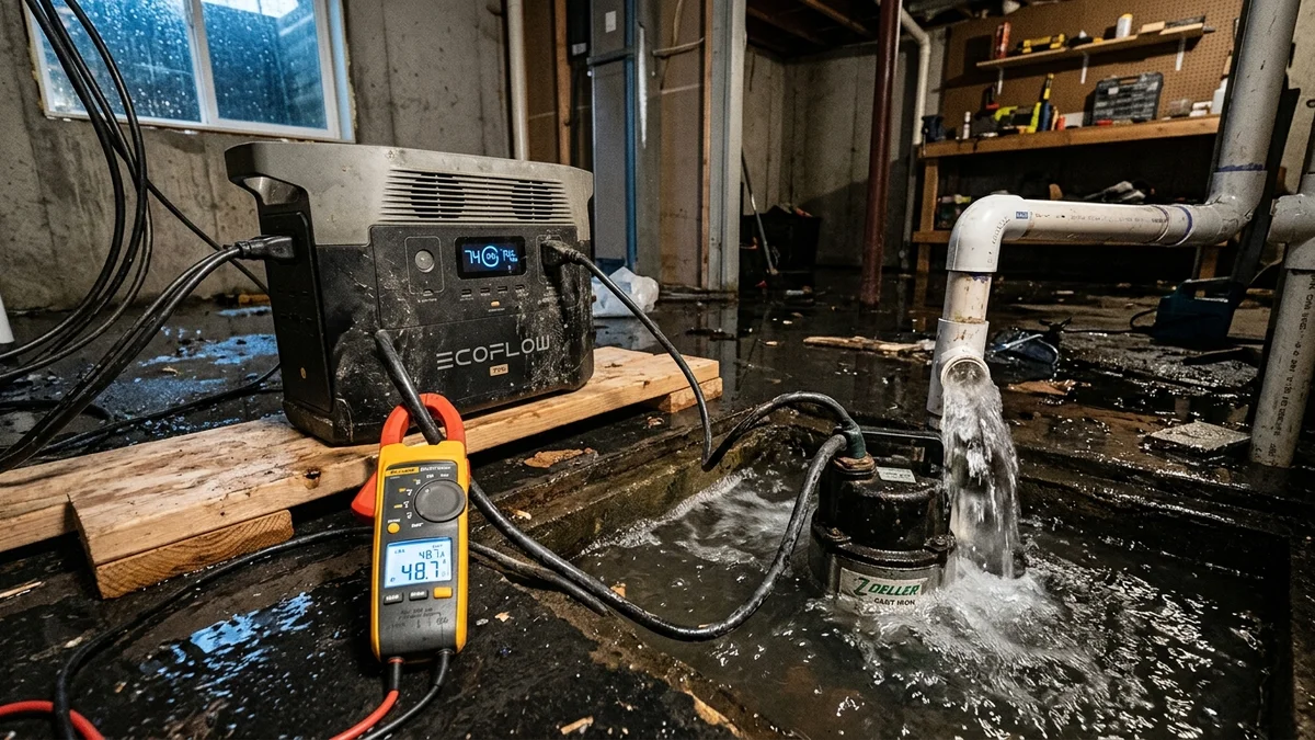 Motor Inrush Current & LRA Explained: Sizing Generators for Sump Pumps and Well Pumps