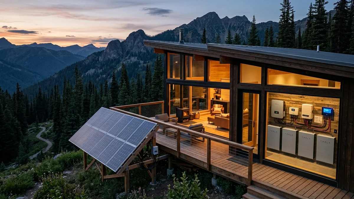 Sizing an Off-Grid Cabin Power System: Complete Electrical Energy Budget Blueprint