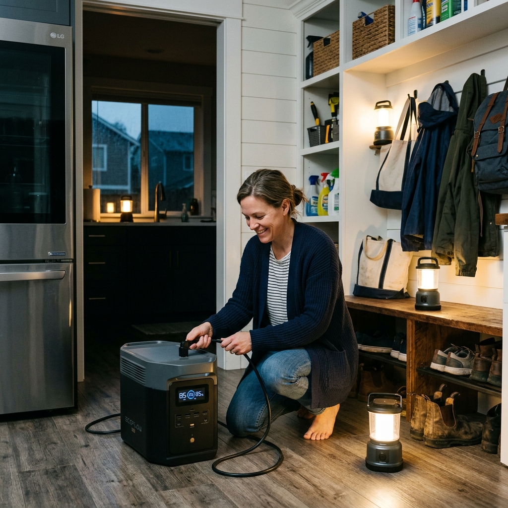 EcoFlow Delta Pro Ultra Home Backup Setup